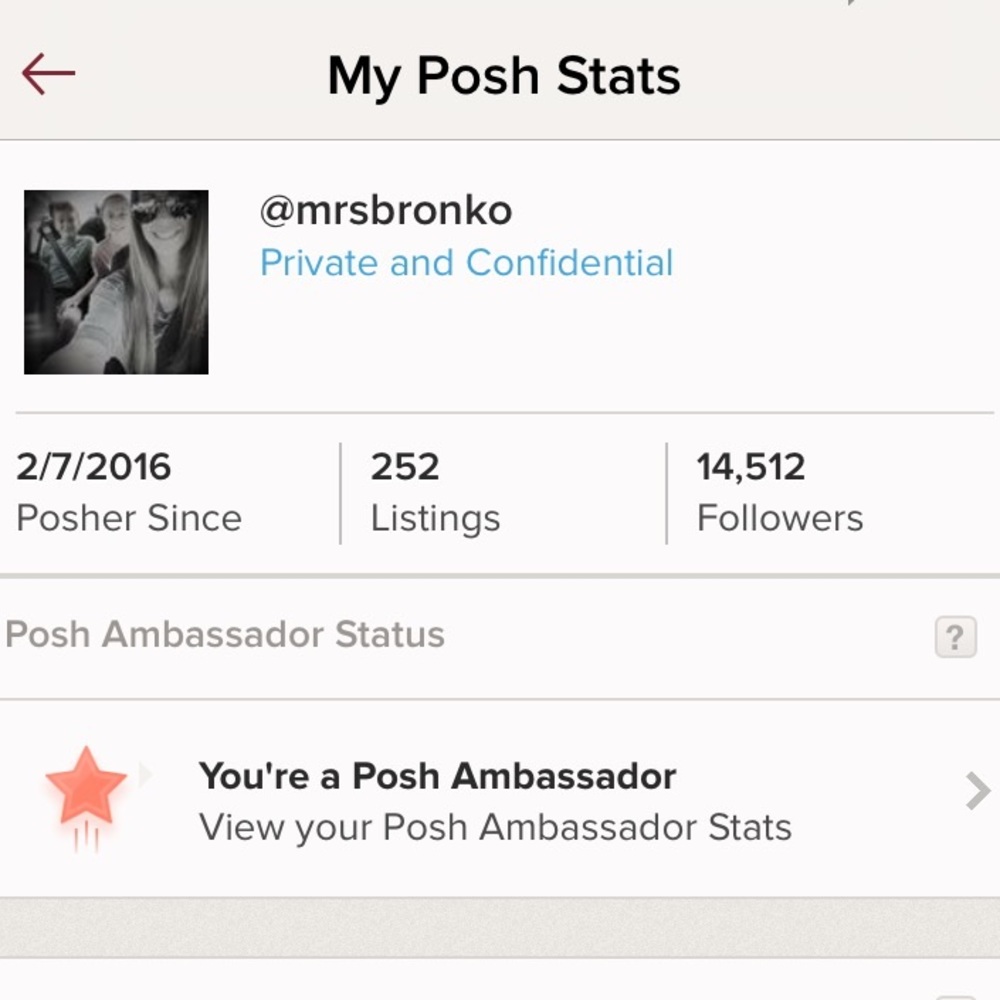 🖤I'm A Posh Ambassador🖤